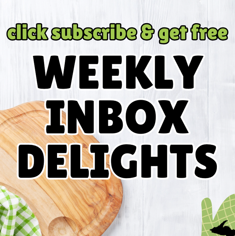 Weekly delights direct to your inbox, full access to all recipes and more!